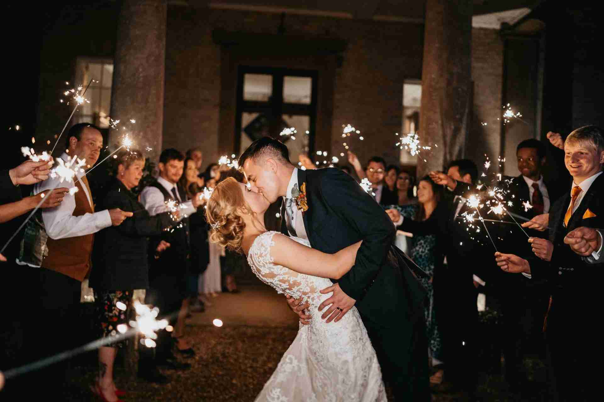 PORTFOLIO 29 Bride and groom at a Stubton Hall wedding venue